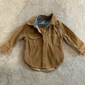Baby Gap corduroy shirt/jacket 12-18m